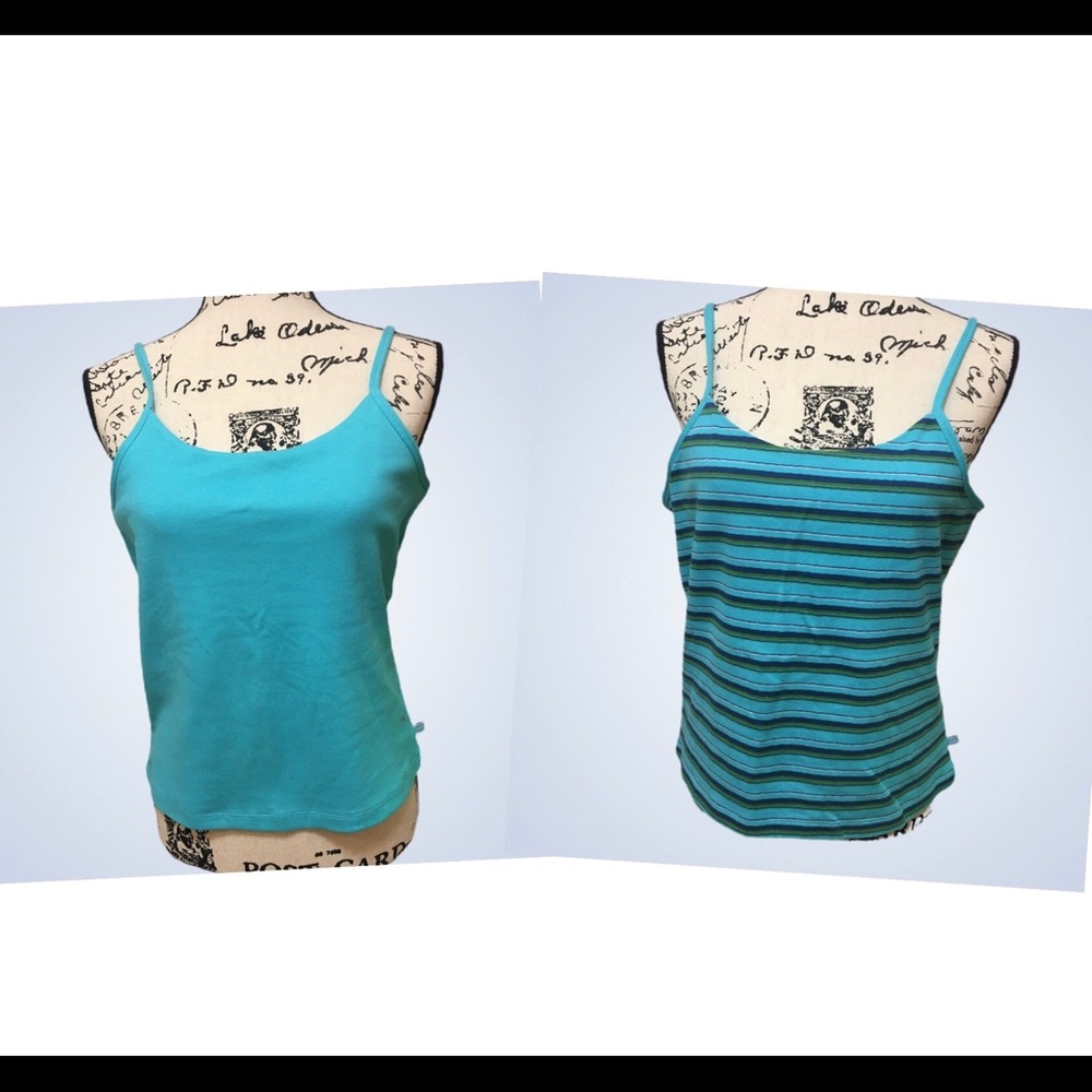 2/$12 set of new spaghetti strap tops.
